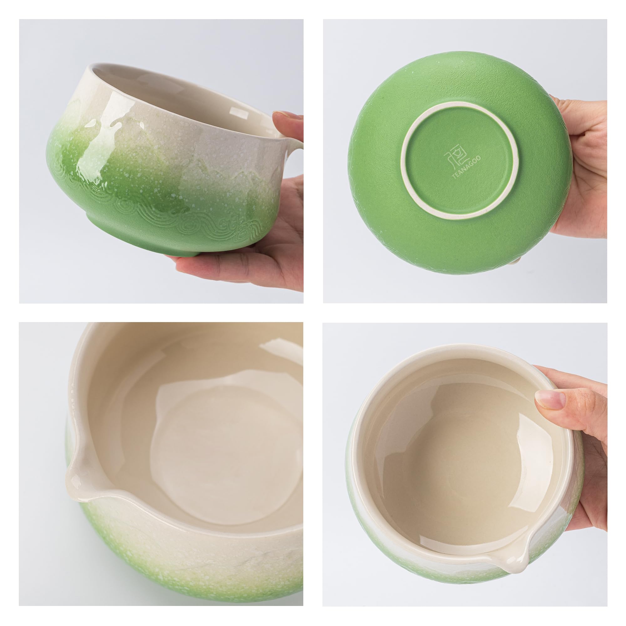 TEANAGOO soporte para batidor cerámico, orden y elegancia en la mesa.
