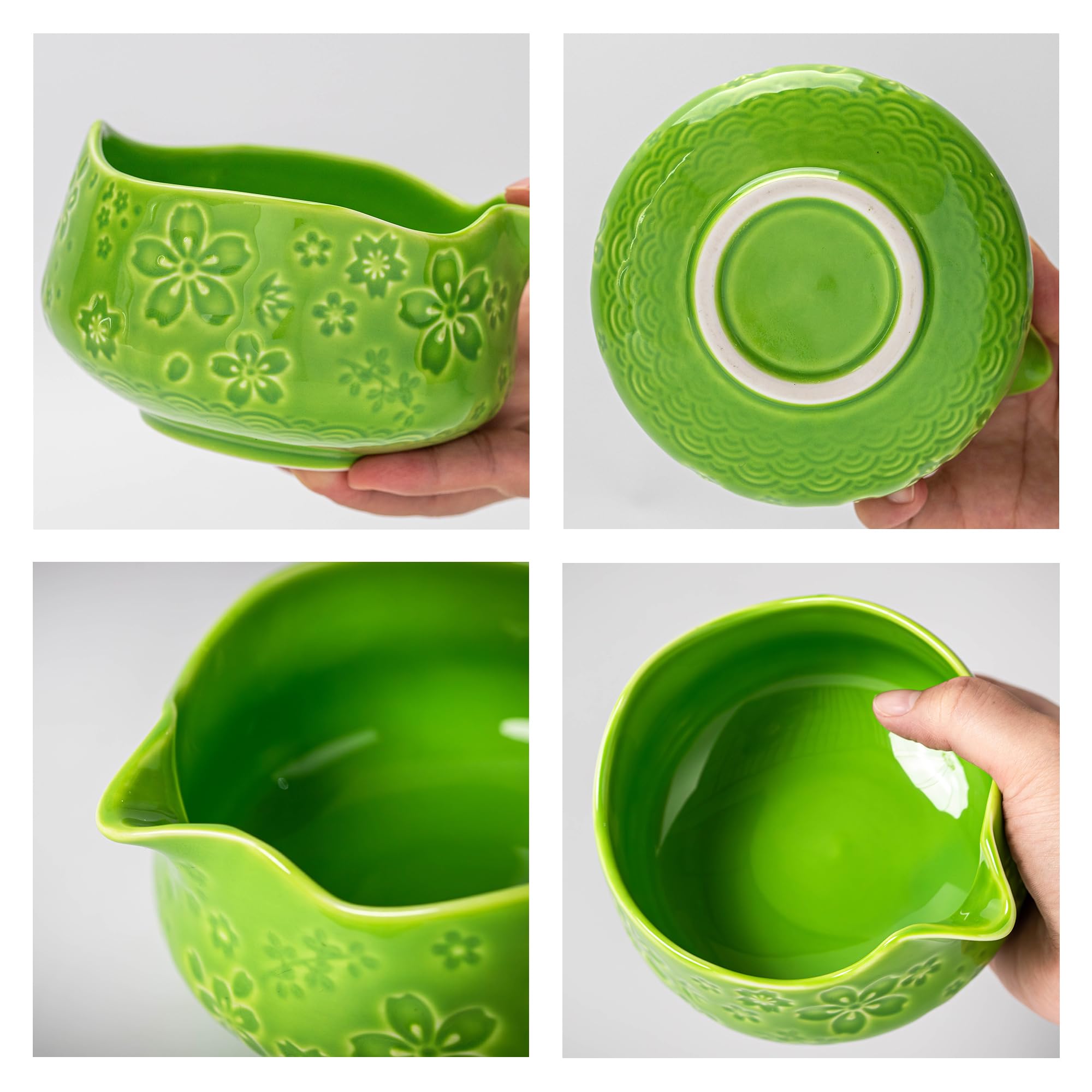Teanagoo soporte-chawan cerámico para ordenar el set con estilo.