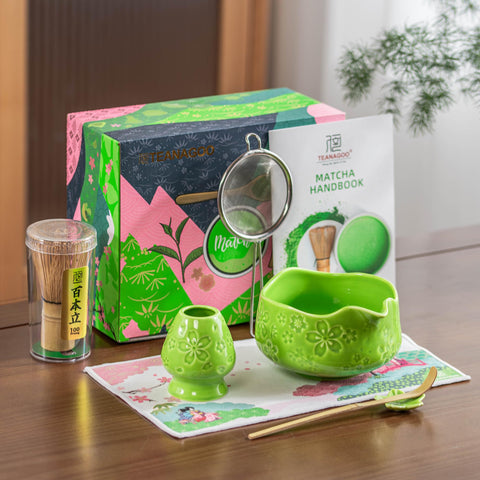Teanagoo soporte-cuchara cerámica para guardar accesorios de té.