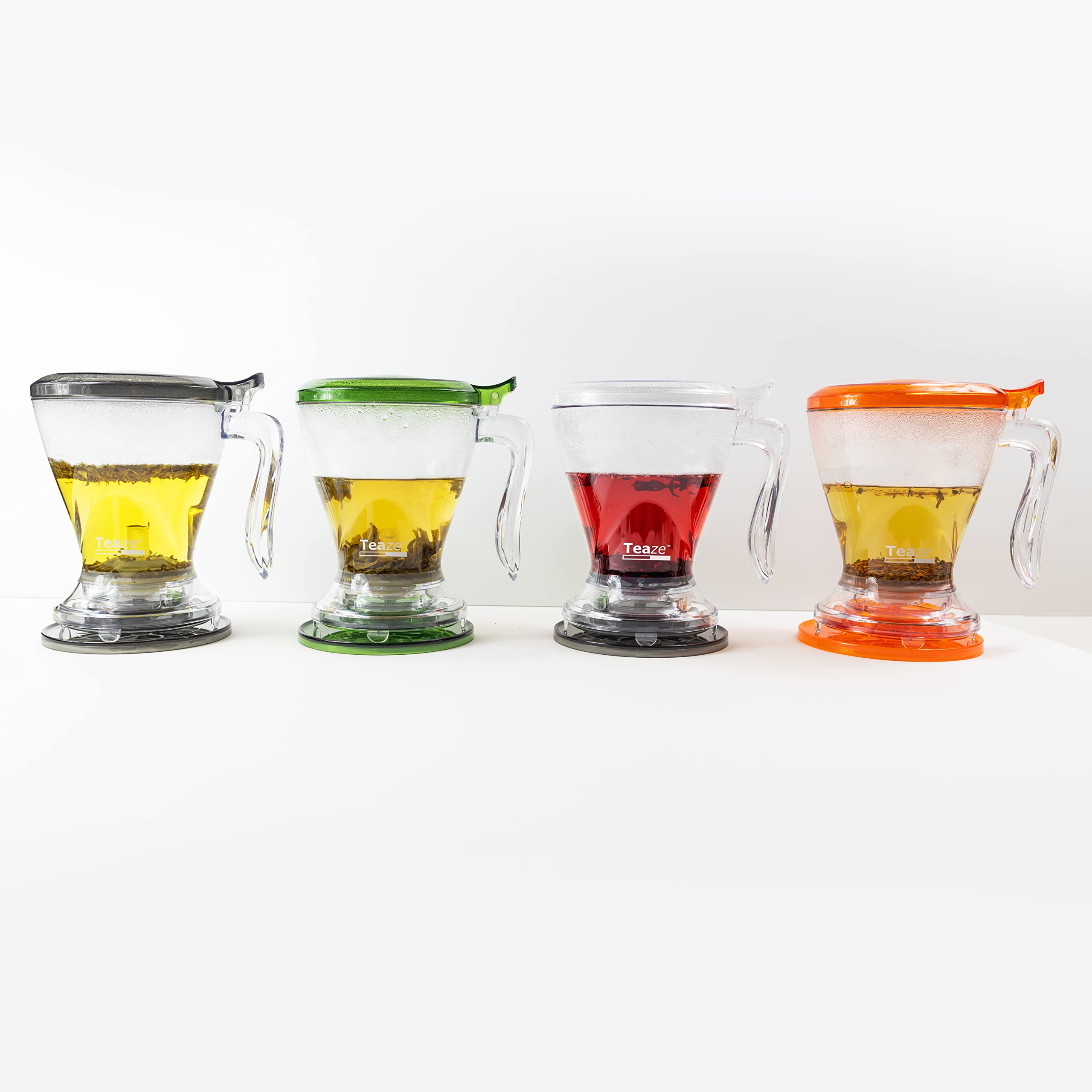 TEAZE Infuser: filtro de acero inoxidable extraíble para limpieza profunda