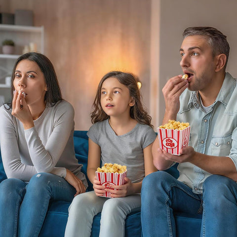 Contenedores versátiles Tebery para snacks, perfectos para cumpleaños y bodas.