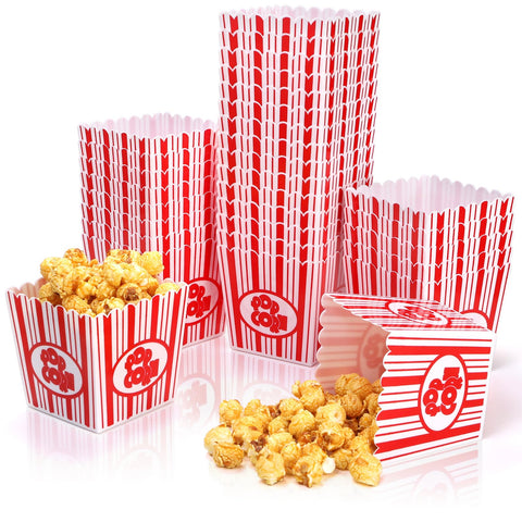 Tebery para palomitas y bocadillos, uso múltiple en fiestas.