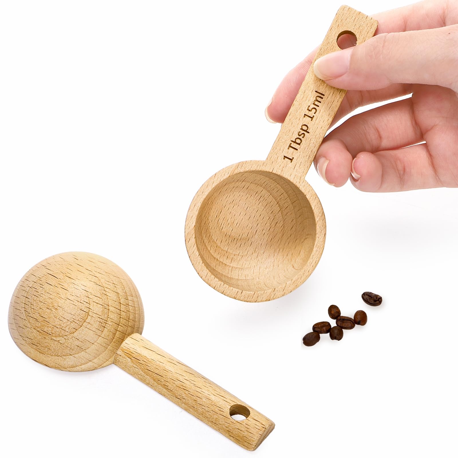 Tebery cucharas medidoras para te y especias, conservación de aromas.
