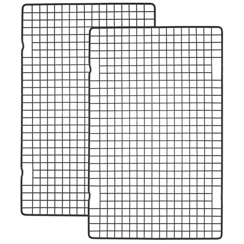 Tebery doble pack de rejillas de alambre 16x10 para hornear y enfriar