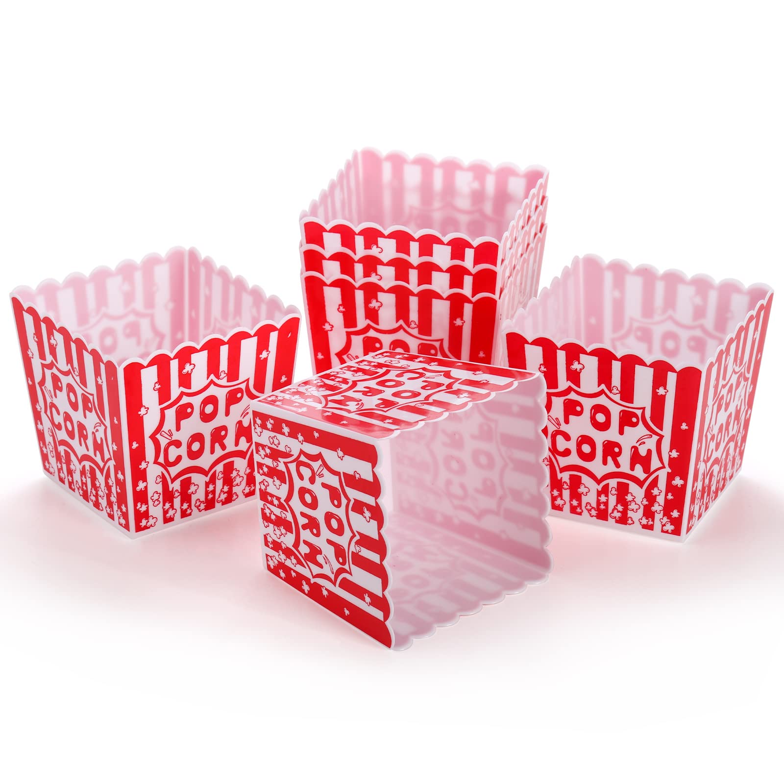 Conjunto de 30 cajas Tebery, listo para fiestas y eventos.