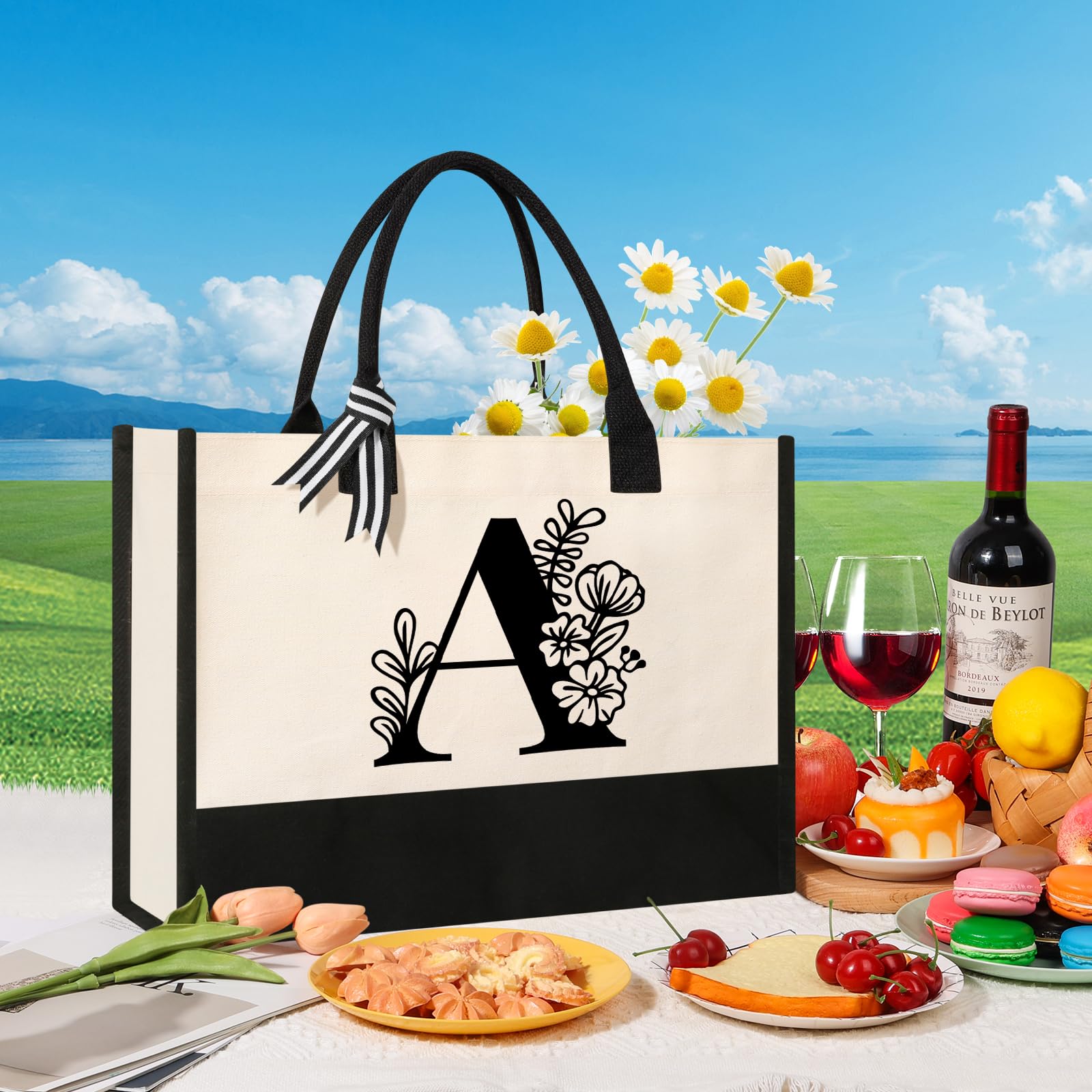 Tecanne regalo personalizado con inicial, ideal para ocasiones especiales.