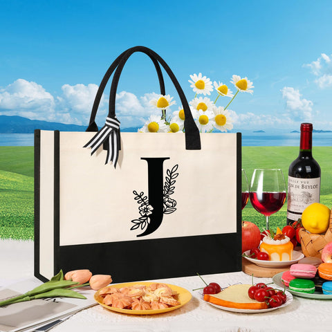 Tecanne Tote para playa y viajes, con amplia capacidad.