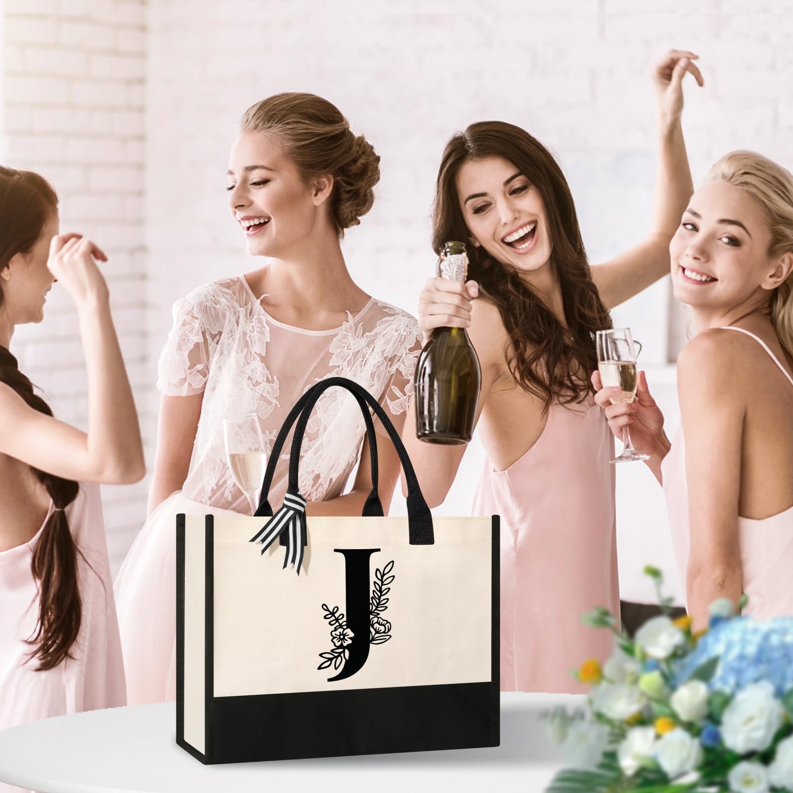 Tecanne Tote regalo personalizado, perfecto para cumpleaños.