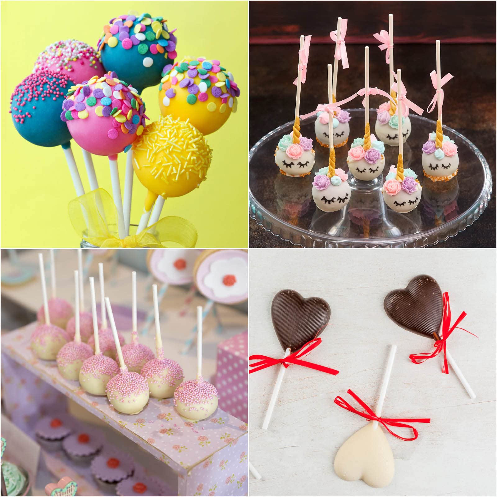 Tecbeauty palitos para dulces y galletas de papel 6 pulgadas blancos, versátiles en repostería