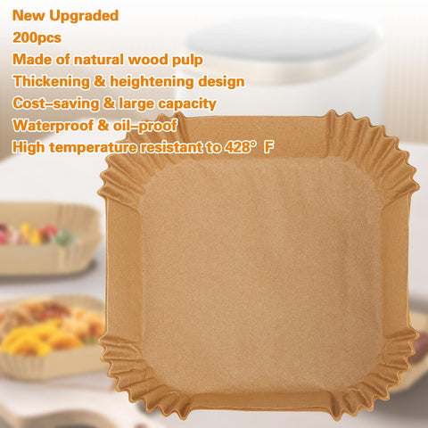 Tecbeauty papel resistente a 428 °F para hornear y freír