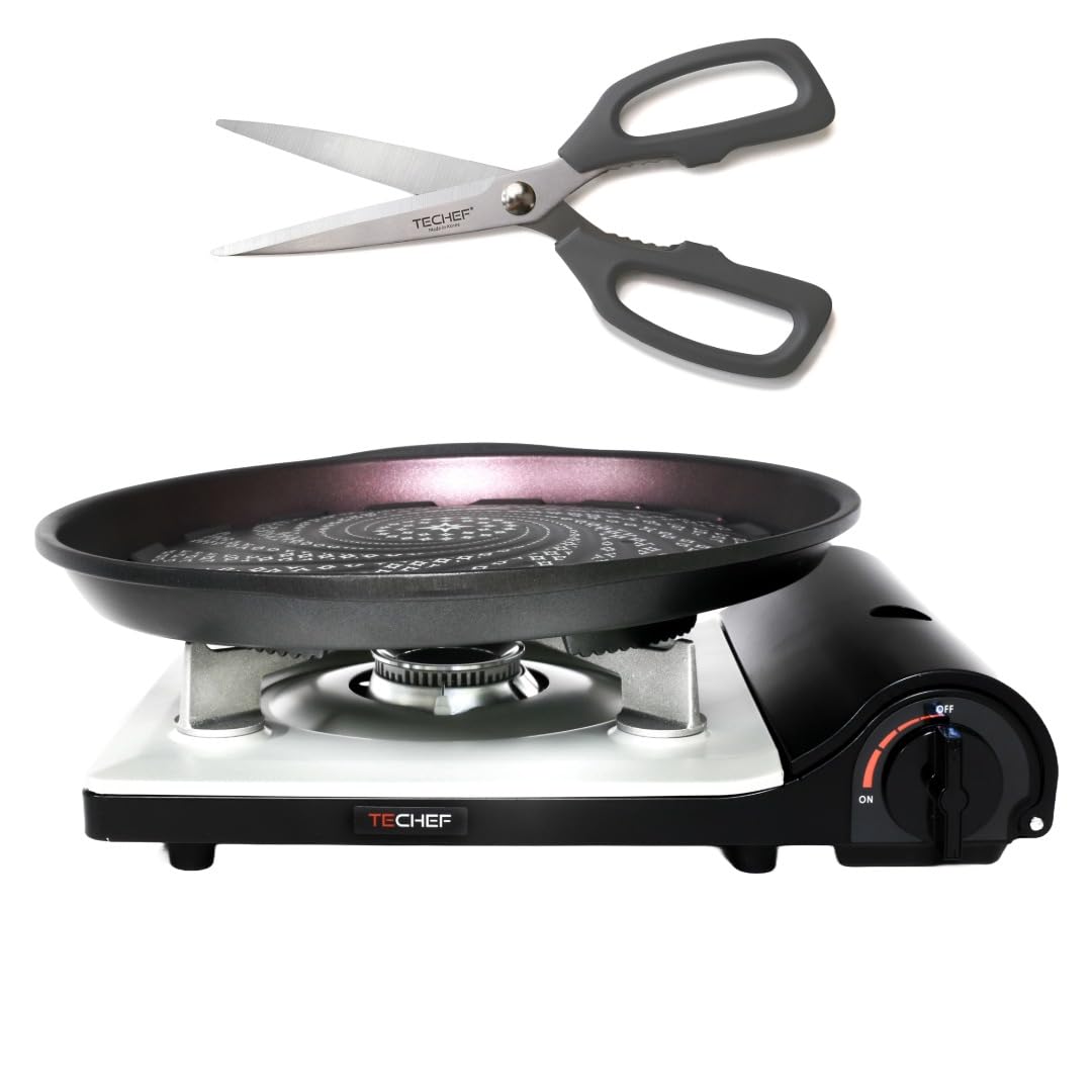 TECHEF Agni, estufa portátil, cocina al aire libre con potencia constante.