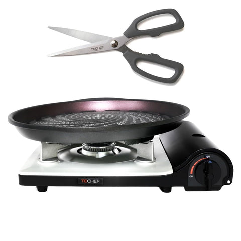 TECHEF Agni, estufa portátil, cocina al aire libre con potencia constante.
