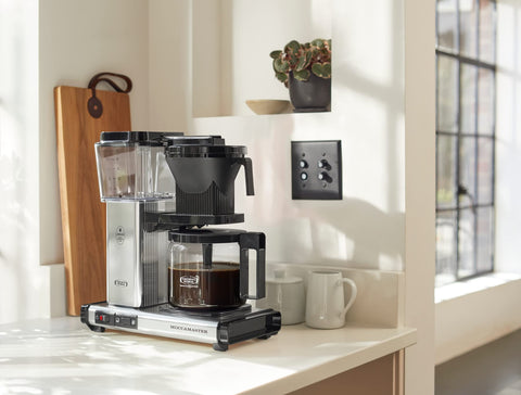 Technivorm Moccamaster 53941 KBGV Selección, selector medio o lleno para diferentes necesidades.