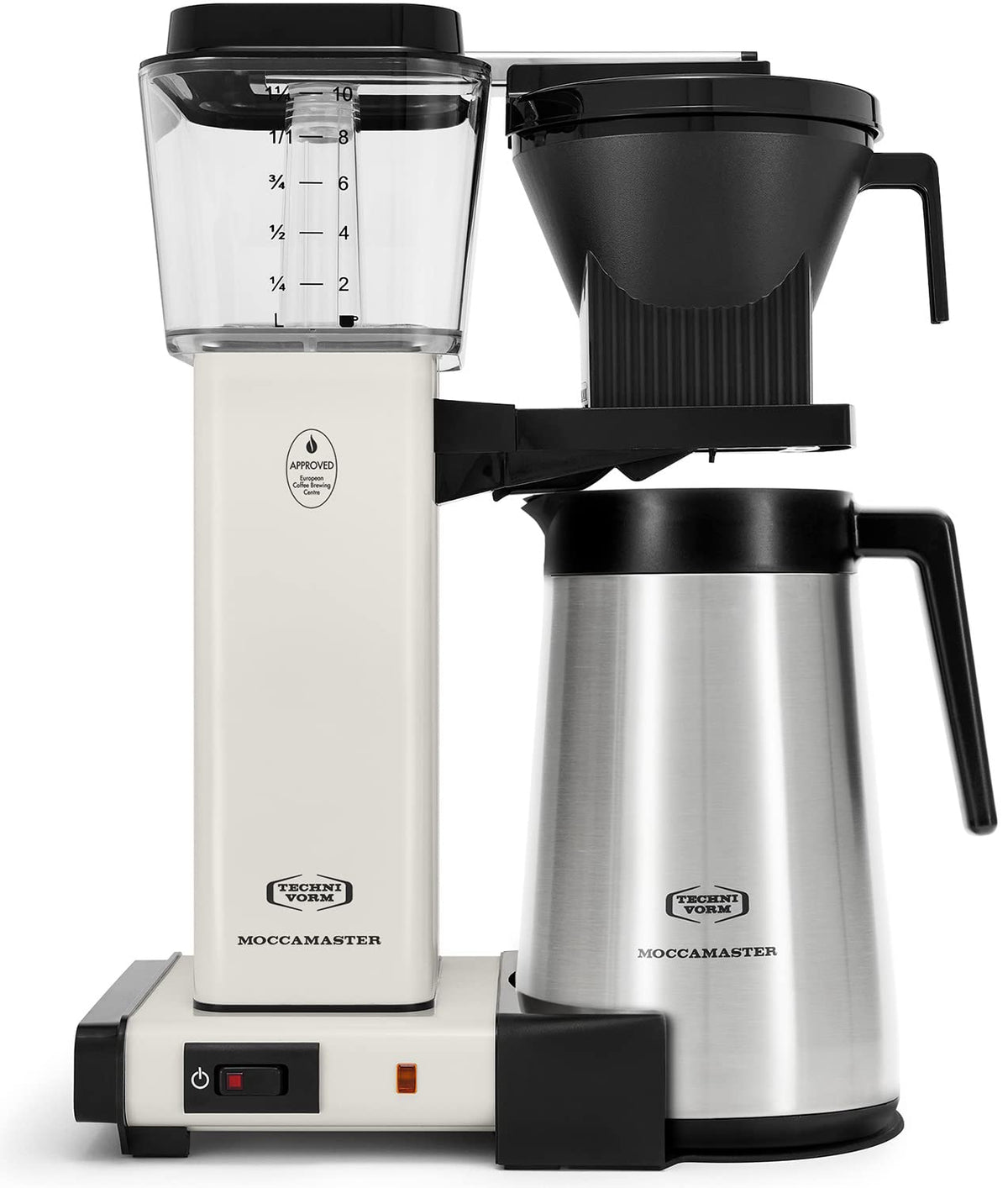 Technivorm Moccamaster KBGT: bote térmico 40 oz para mantener el café caliente.