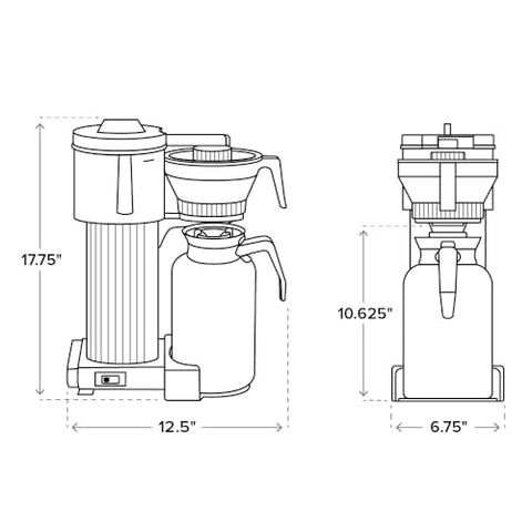 Tapa de viaje incluida facilita llevar el café a cualquier lugar.
