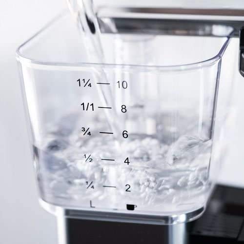 Technivorm Moccamaster: cesto de goteo con pausa para evitar derrames.