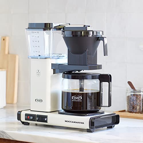 Moccamaster KBGV Select: ajuste de volumen automático para evitar derrames.