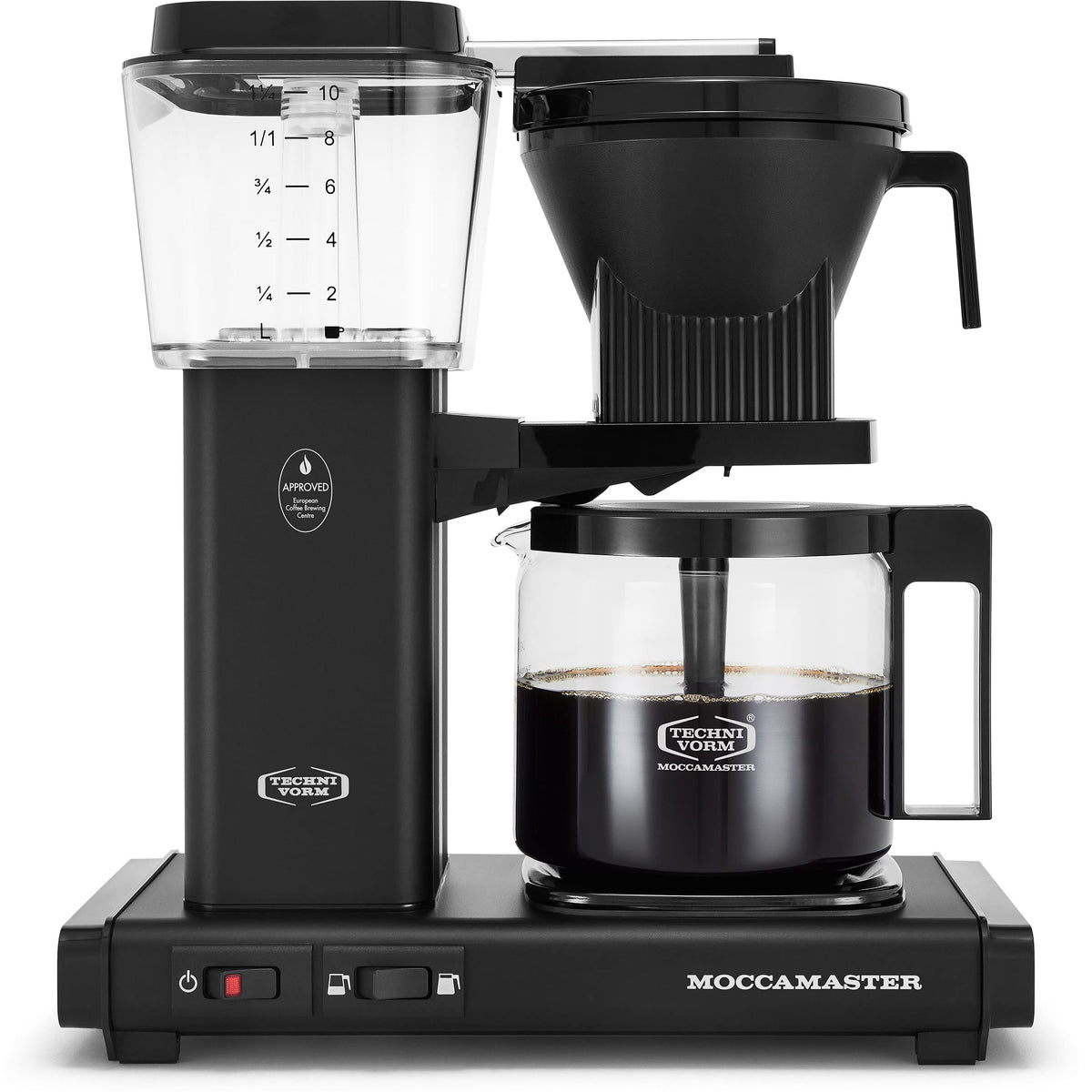 Moccamaster 53948: cafetera de goteo 40 oz lista para servir