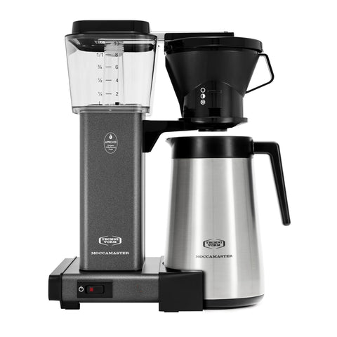 Technivorm Moccamaster KBT cafetera termica 40oz mantiene el café caliente por horas.