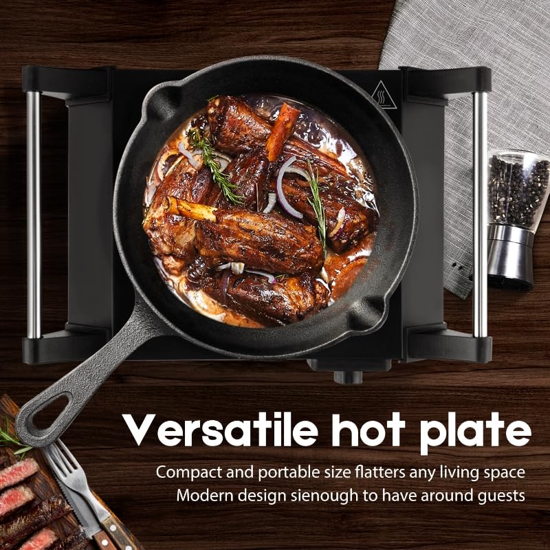 Techwood almacenamiento compacto, guarda la placa caliente entre usos con facilidad.