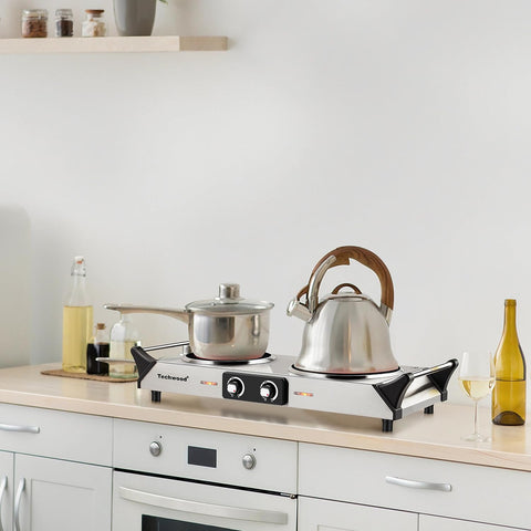 Techwood diseño compacto para cocinas pequeñas, encaja en espacios reducidos.