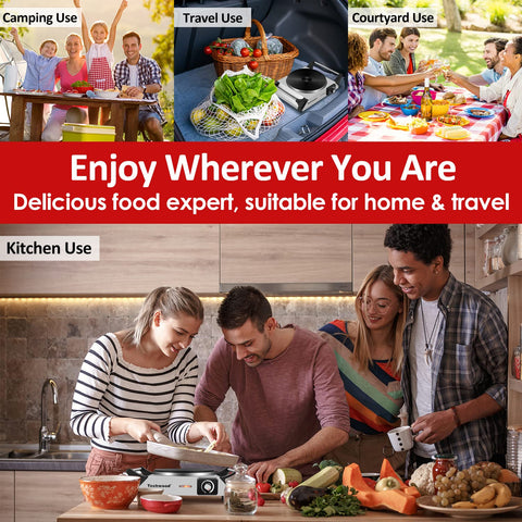 Techwood hornilla 1500W, detalle de manijas frías, seguridad al manipular.