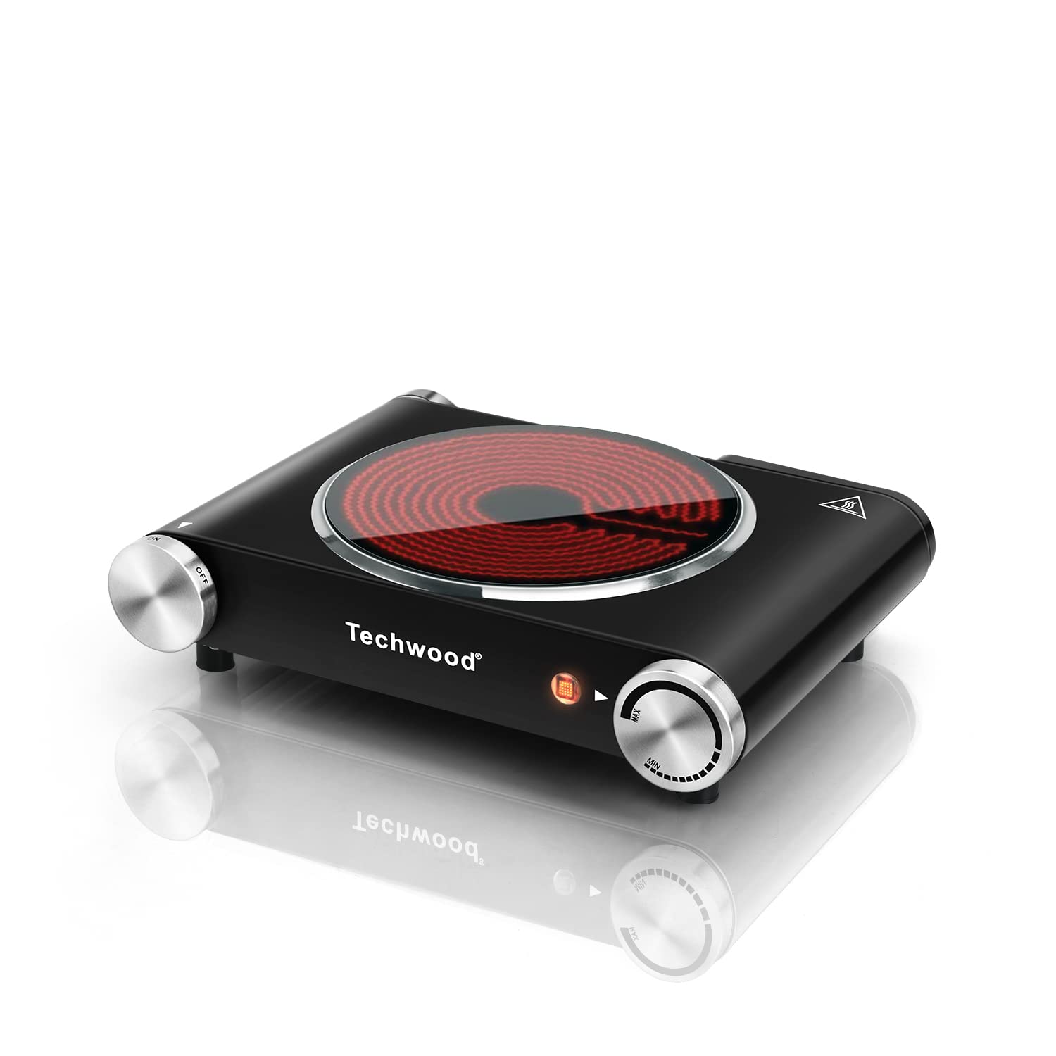 Techwood Placa Caliente Frontal: control preciso para cocinar con estabilidad diaria