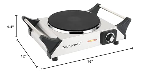 Techwood útil en dormitorio, coche o camping para mayor flexibilidad.