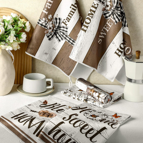 TecUnite pack 6 toallas cocina, ideal regalo para amantes del hogar y la cocina.