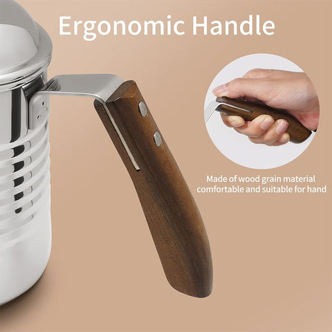 TEEM hervidor de 700 ml, ideal para varias tazas sin rellenar