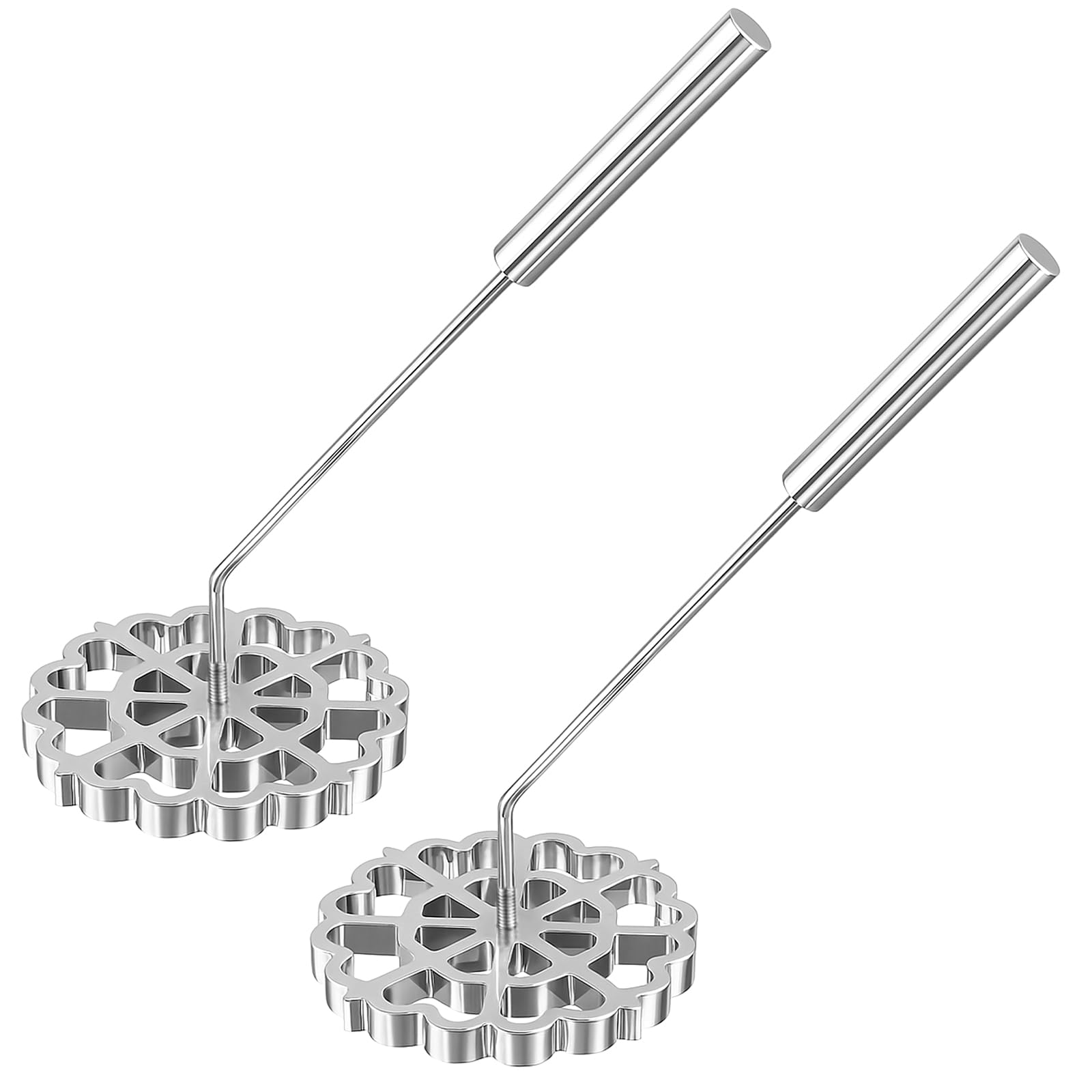 Teenyyou: moldes roseta de 4-7 pulgadas con mango para freír con facilidad.