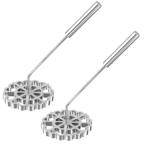 Teenyyou: moldes roseta de 4-7 pulgadas con mango para freír con facilidad.
