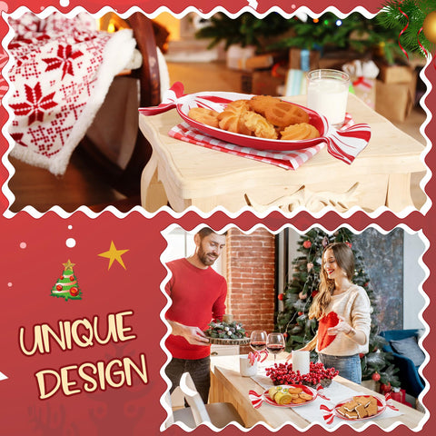 Teenyyou centro de mesa navideño caramelo, añade detalle festivo y organización.