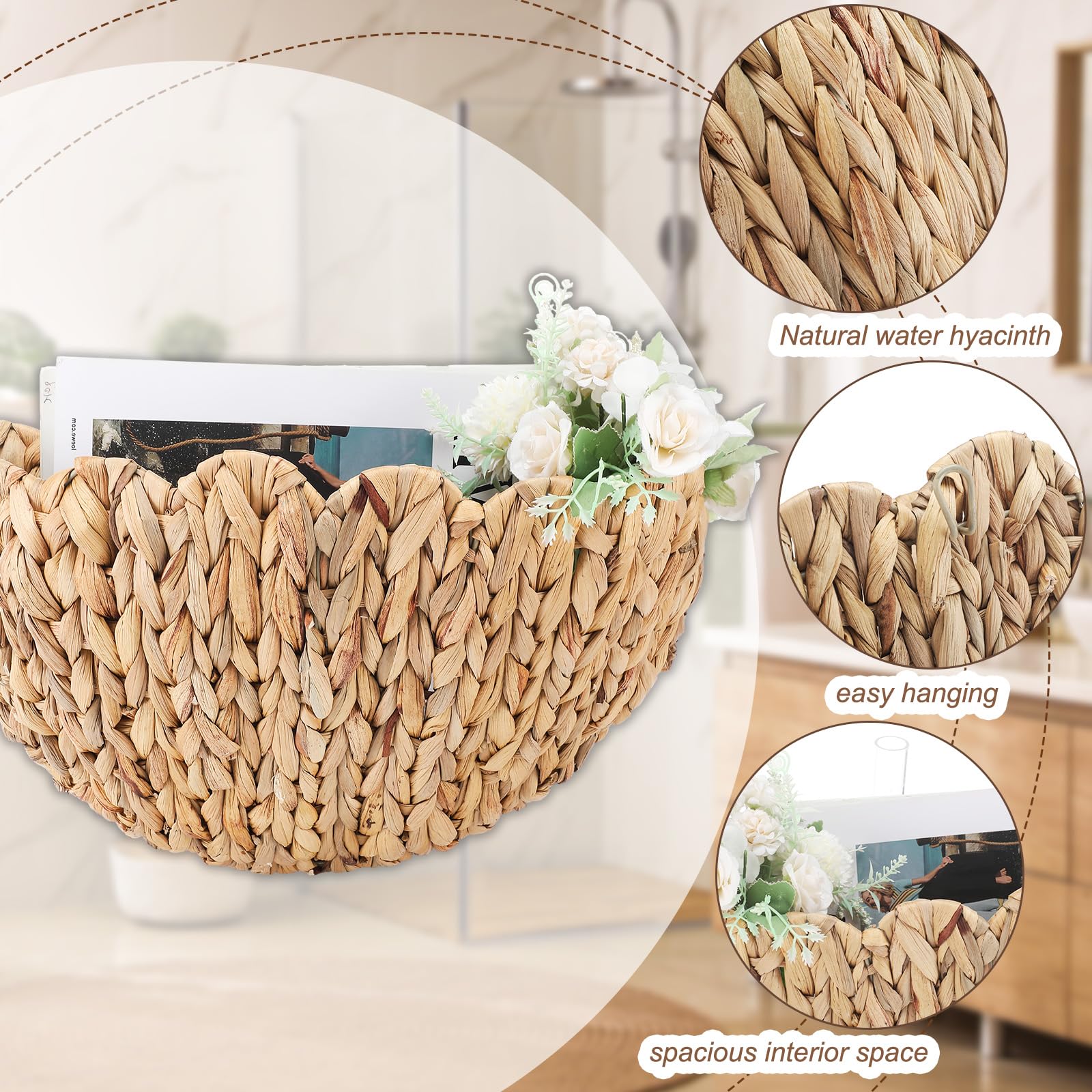 Cestas Teenyyou para cocina, uso para frutas y utensilios con organización elegante