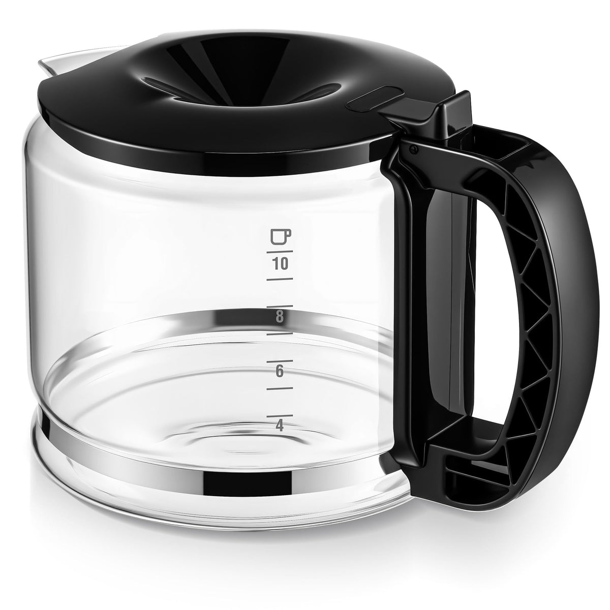Teenyyou jarra de café 10 tazas para De'Longhi 3066-3067, apta para servir varias tazas.