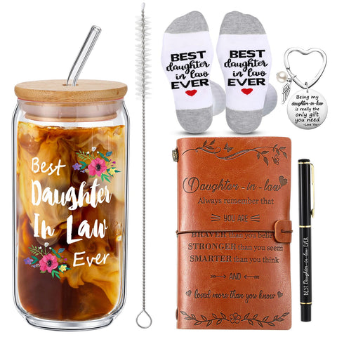 Teenyyou vaso de vidrio 16 oz con tapa para uso diario y a prueba de derrames
