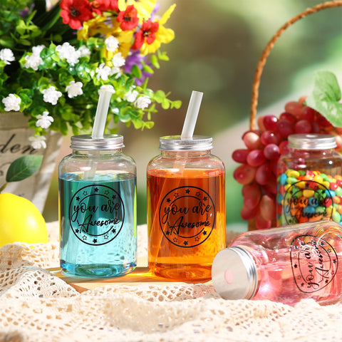 Teenyyou vaso plástico 18 onzas regalo para compañeros y equipos.