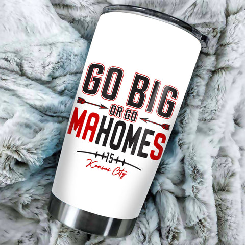 Teerabbit Tumbler Patrick Mahomes II regalo perfecto para fans del fútbol.