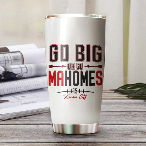 Teerabbit Tumbler Patrick Mahomes II diseño resistente para exteriores y deporte.