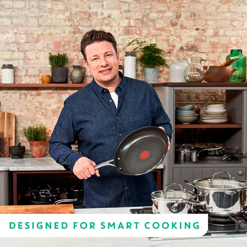 Base Thermo-Fusion de sartén Tefal Jamie Oliver para calor rápido y uniforme