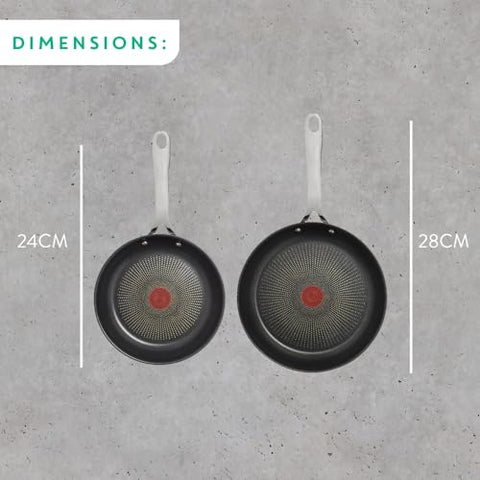 Sartén Tefal Jamie Oliver con Thermo-Signal para precalentar con precisión
