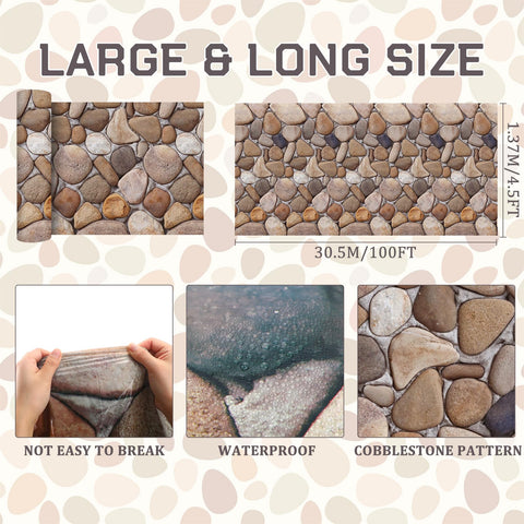 Fondo Tegeme de piedra adoquines para ambientación de pared