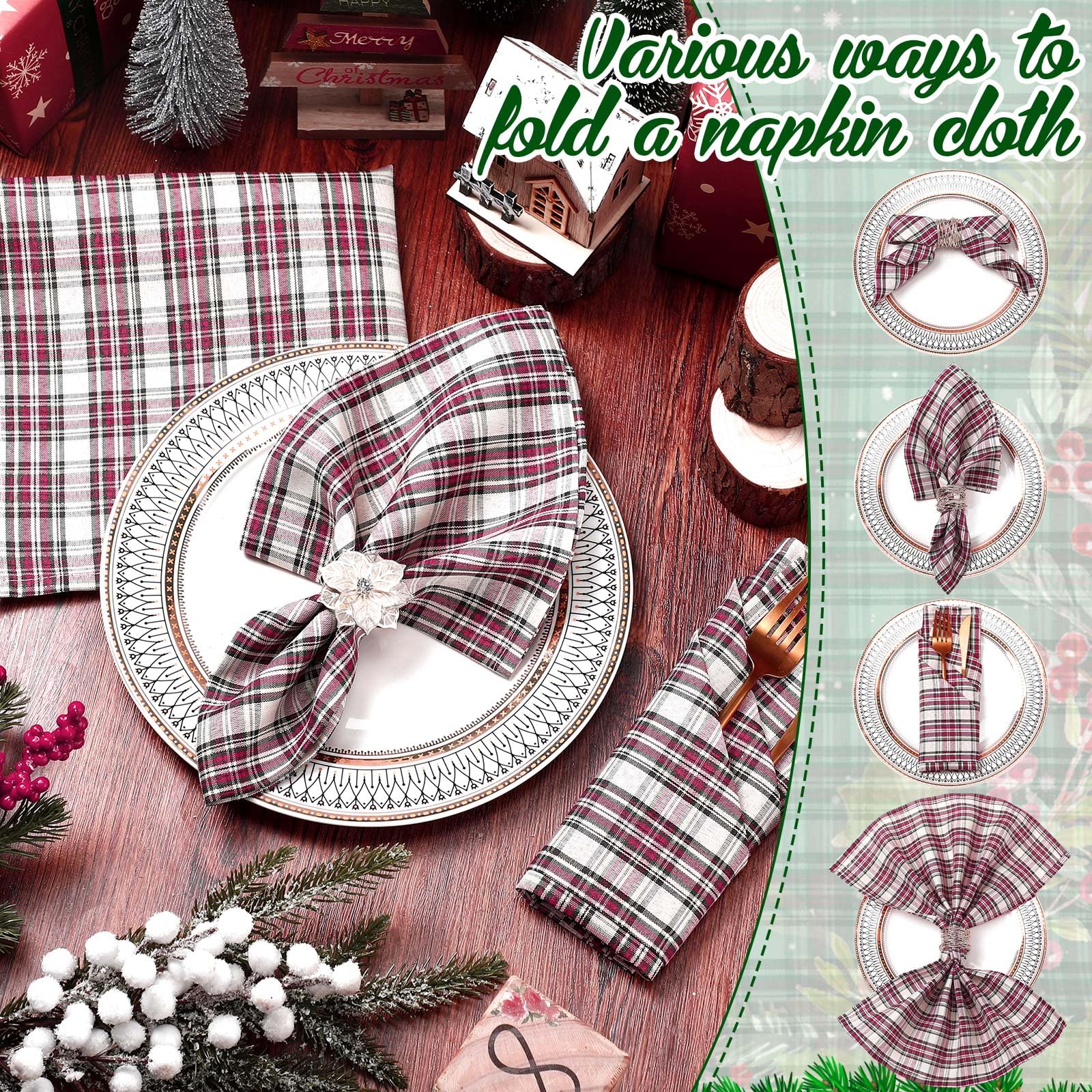 Tegeme servilletas duraderas y lavables, ideales para fiestas repetidas.