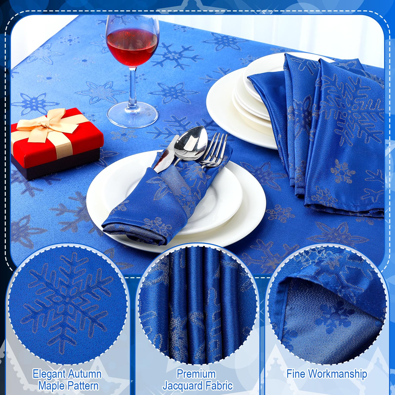 Tegeme servilletas no plancha, cuidado sencillo y aspecto impecable