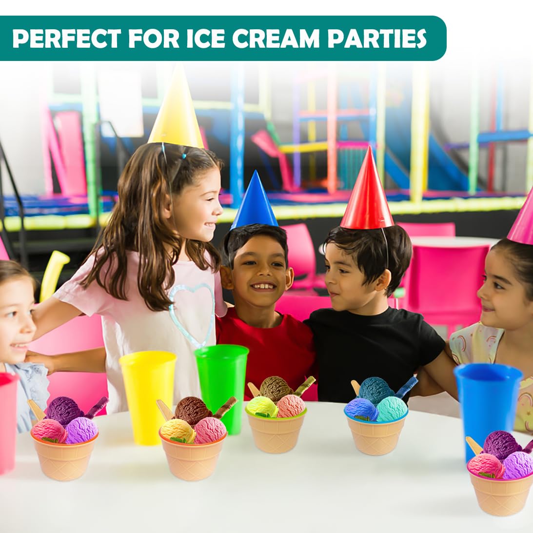 Tellshun diseño adorable para servir helado en cualquier ocasión
