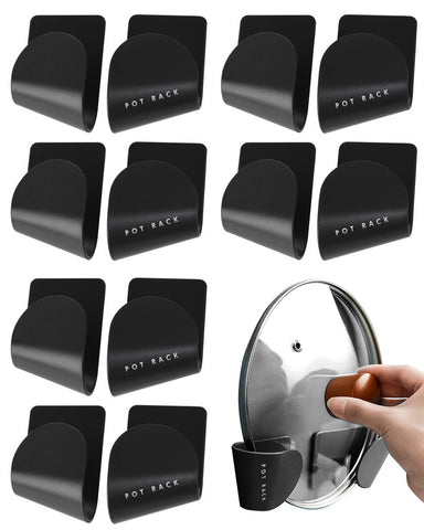 Tendiren organizador de tapas para pared con 6 pares para ahorrar espacio