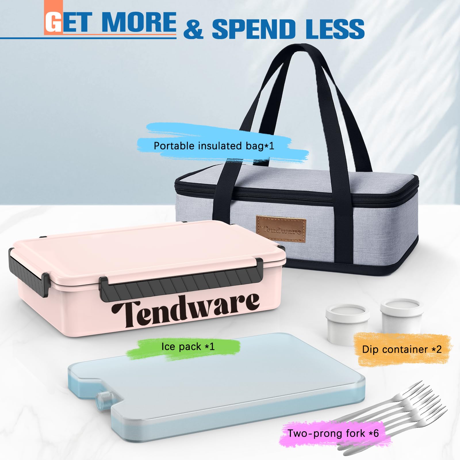 TENDWARE: bolsa aislante para mantener caliente la comida al aire libre.