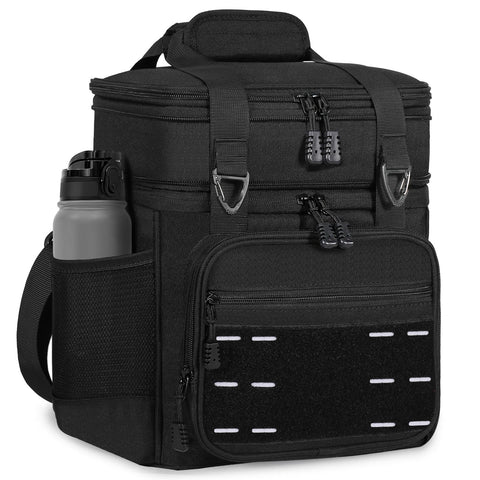 TENKIST lonchera táctica con parche Velcro para personalizar y expresar orgullo.