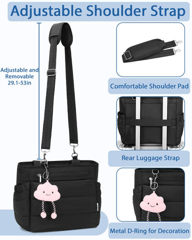 TENKIST lonchera tote bolsillos 5: organización para utensilios y servilletas