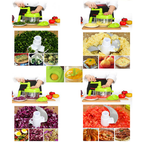 TENTA KITCHEN muestra capacidad de 1200 ml para verduras y carne.